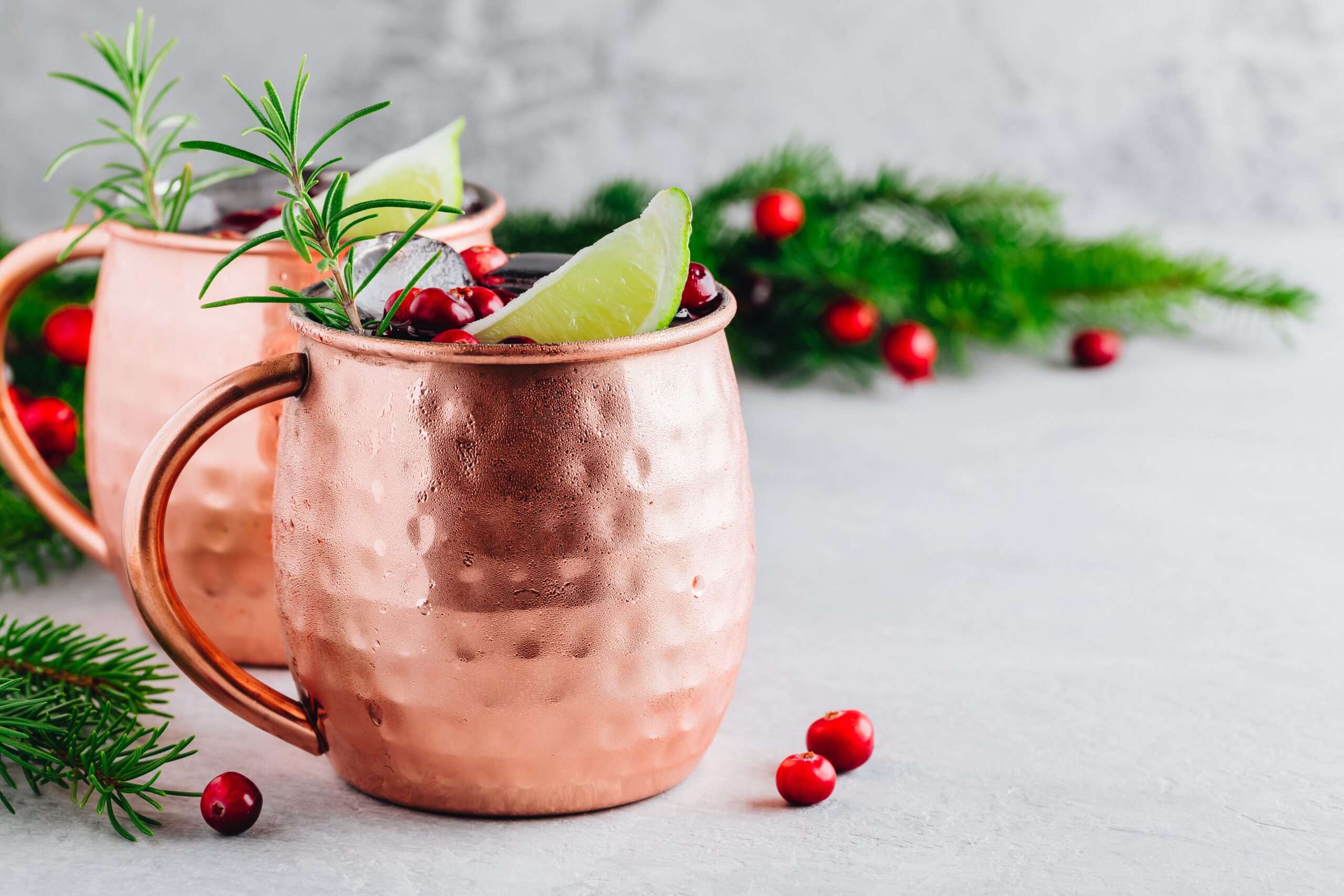 Cranberry Moscow Mule