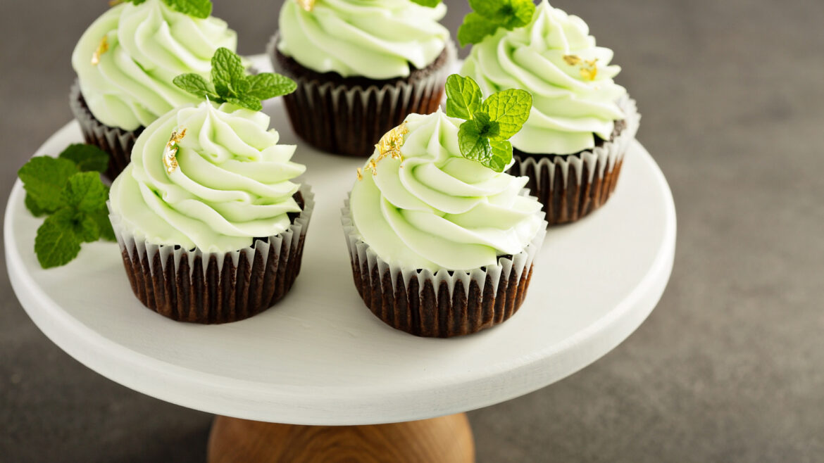 Chocolate Mint Cupcake