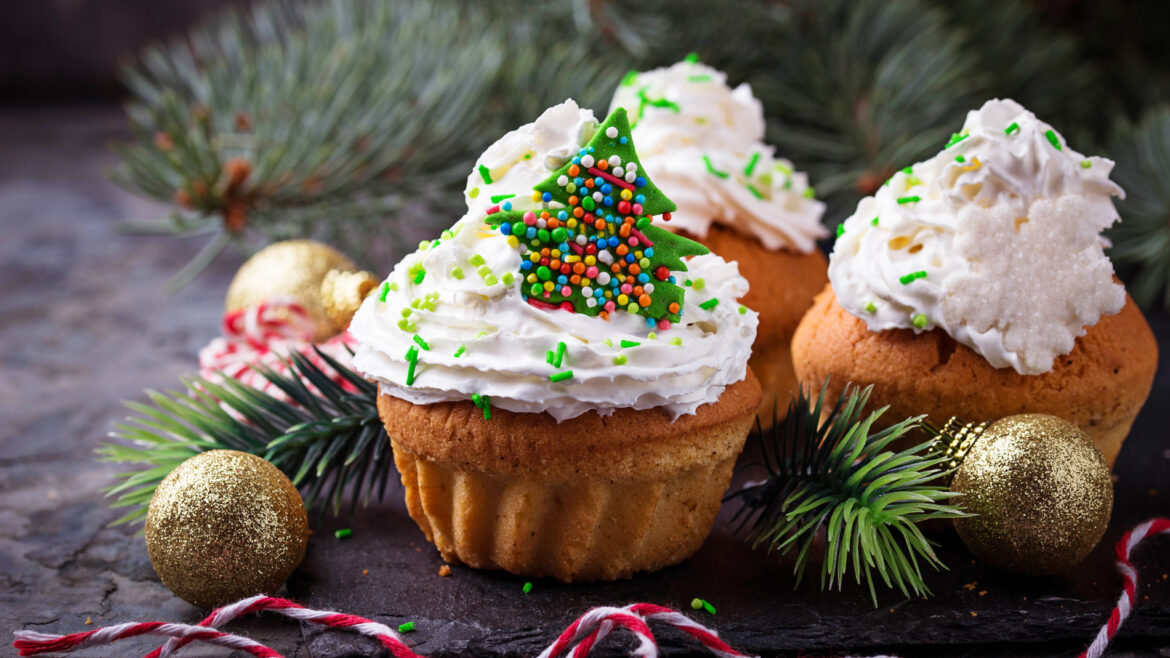 Eggnog Cupcake