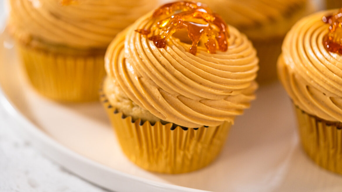 Salted Caramel Chocolate Cupcake