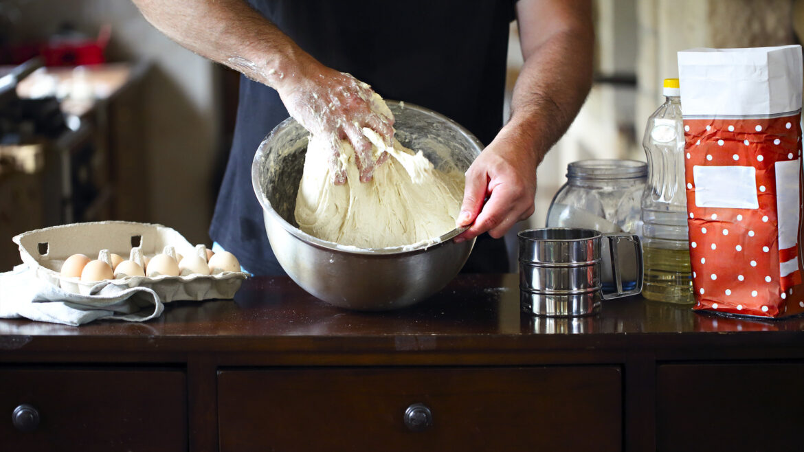 making dough