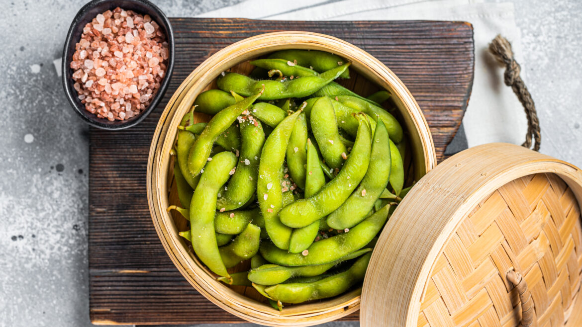 Edamame with Sea Salt