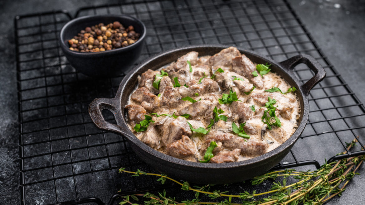 Beef Stroganoff