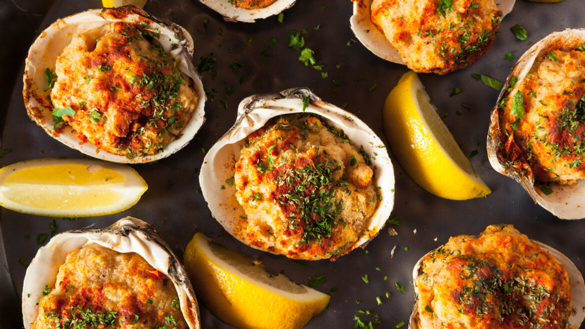 Baked Stuffed Clams