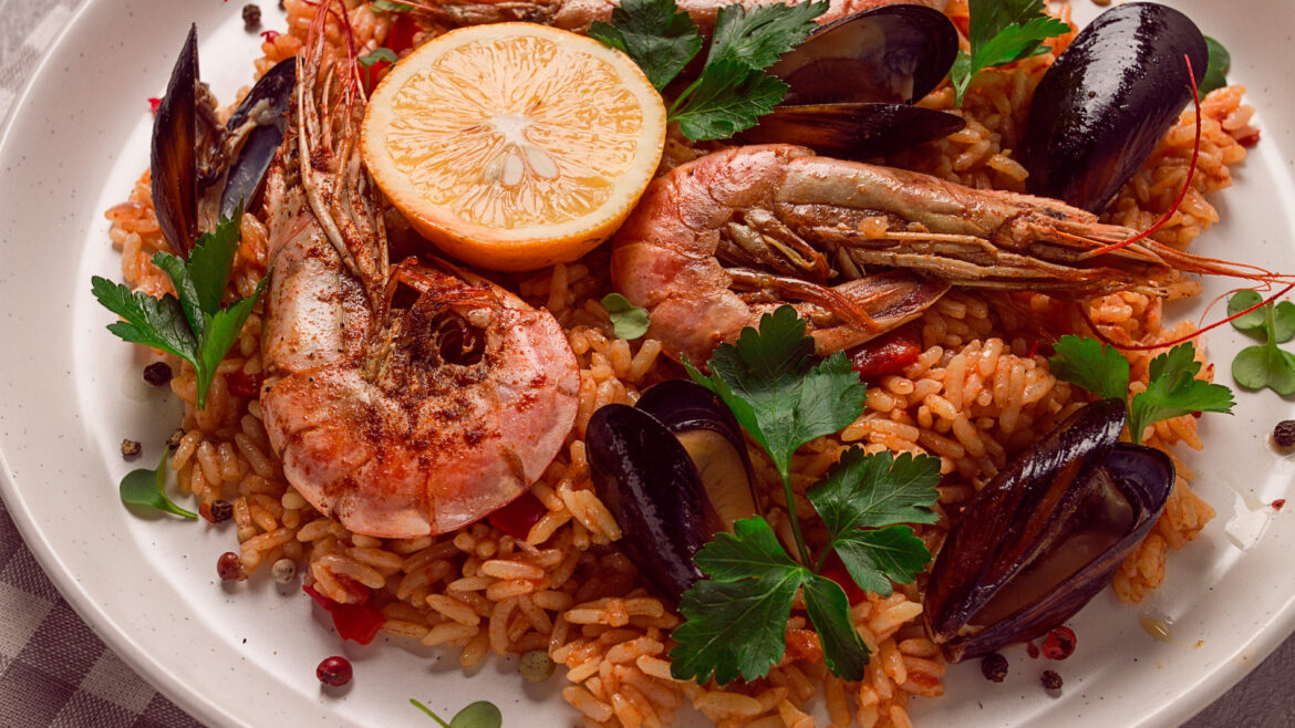 Seafood Paella