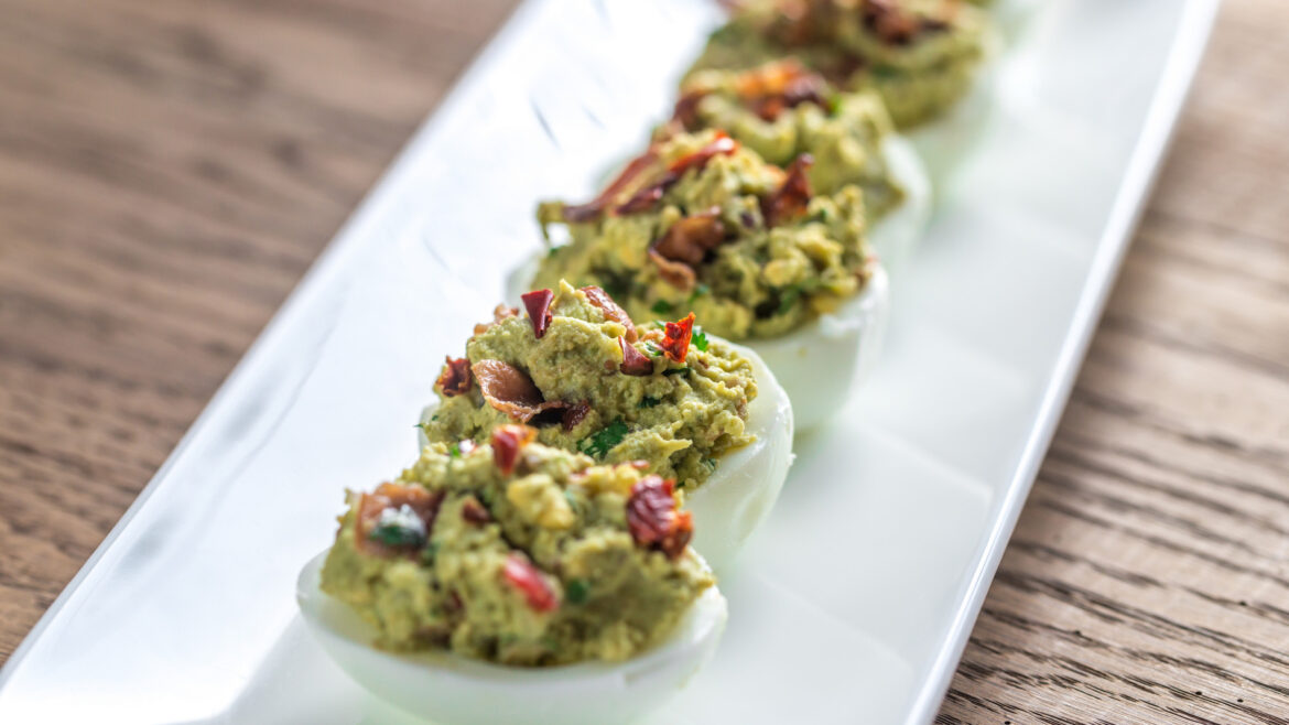 Avocado Deviled Eggs