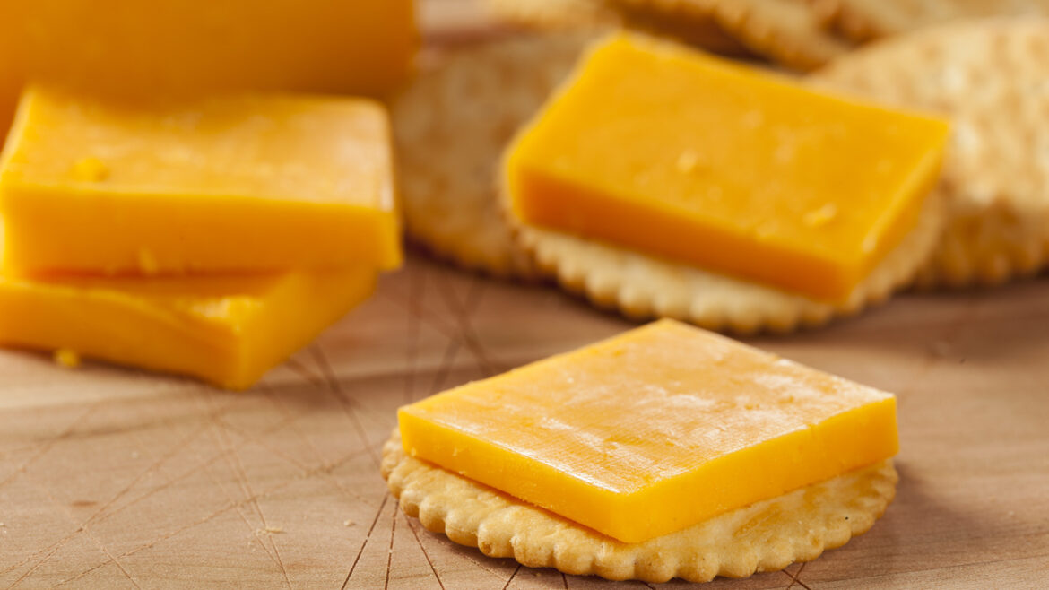 Cheese and Whole Grain Crackers