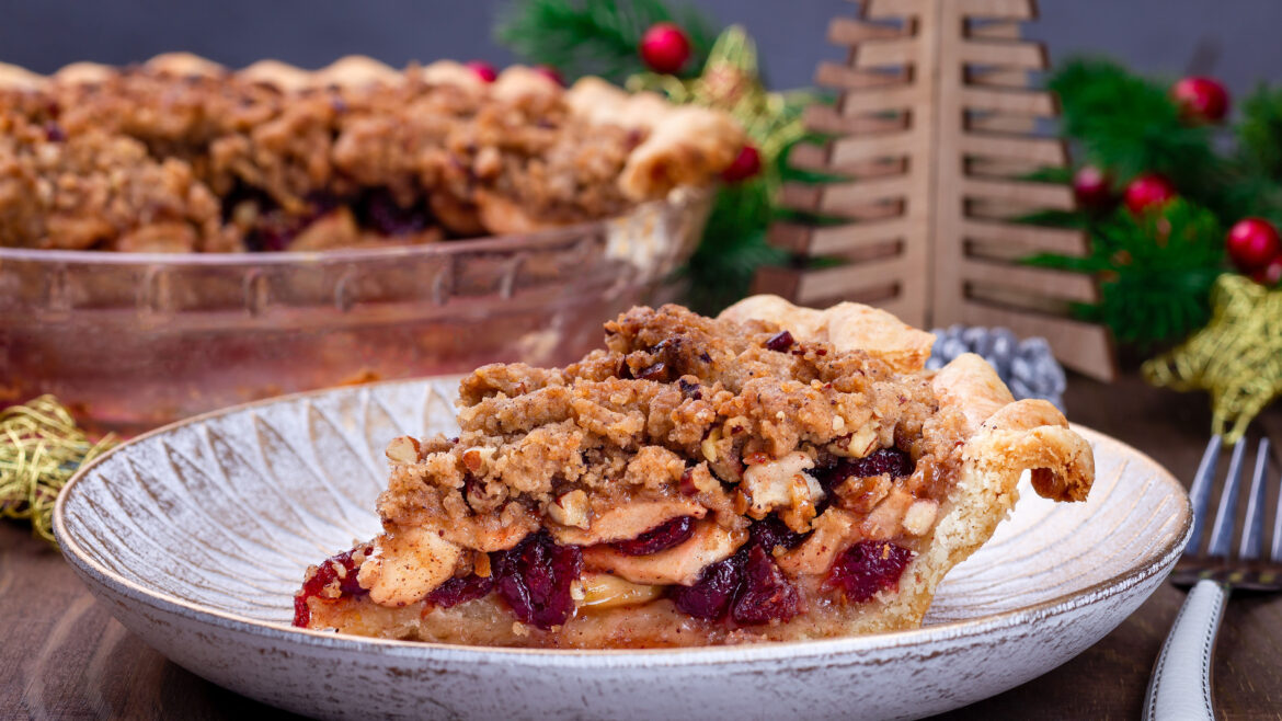 Apple Cranberry Pie