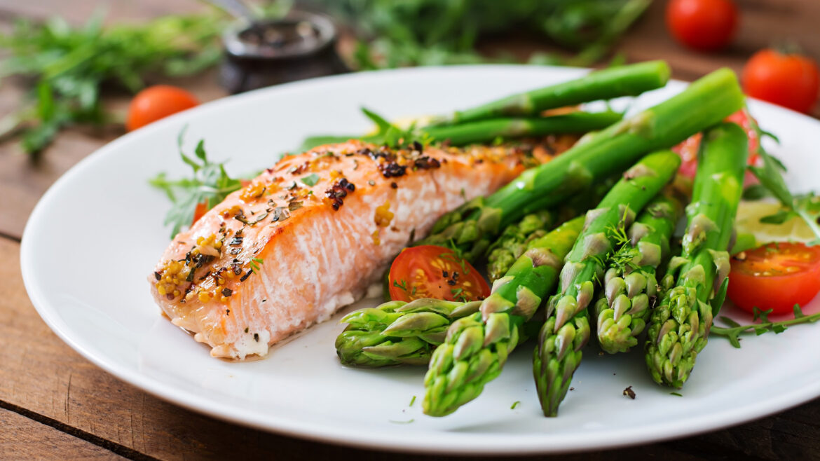 Salmon with Asparagus