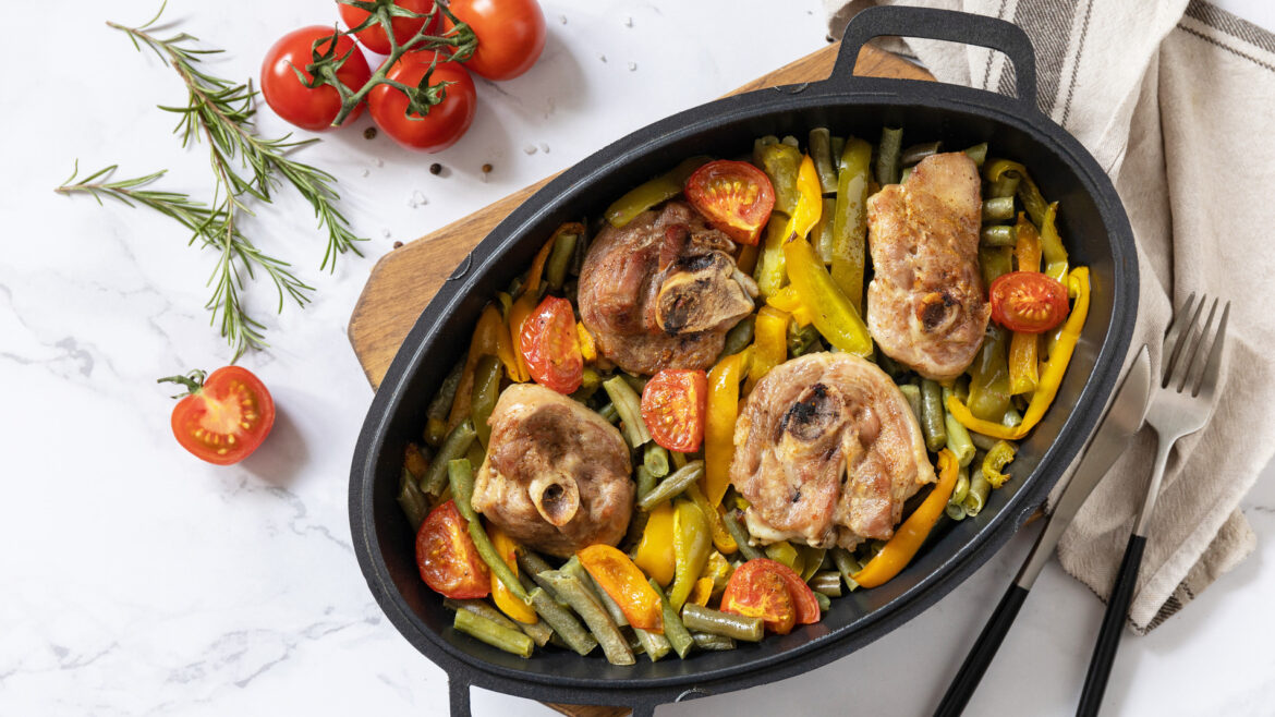 meat and vegetables