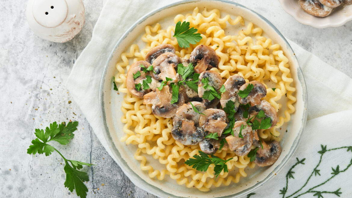 Mushroom Stroganoff