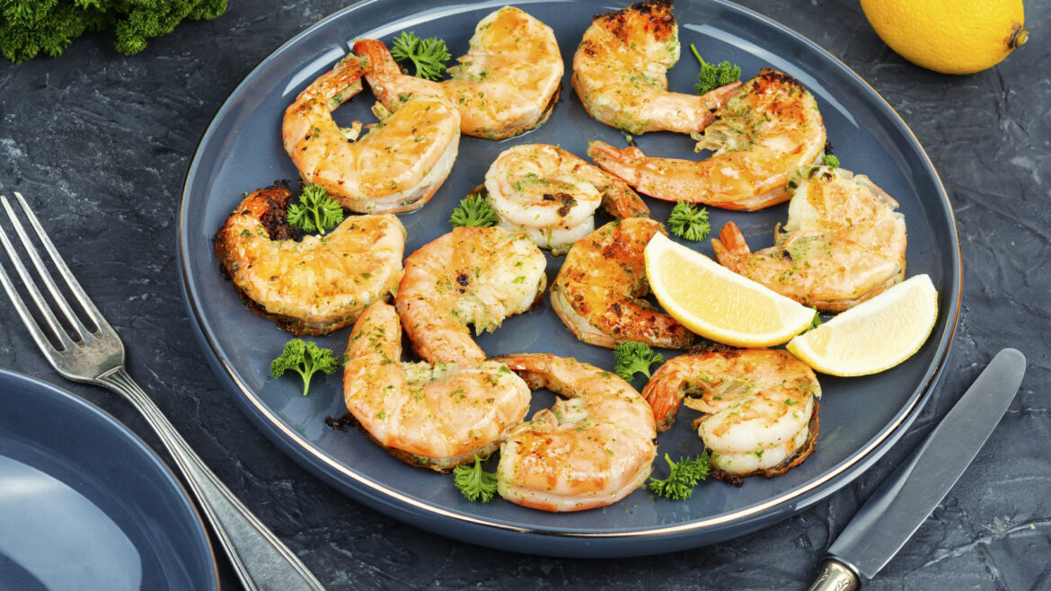 Grilled Shrimp with Garlic Butter