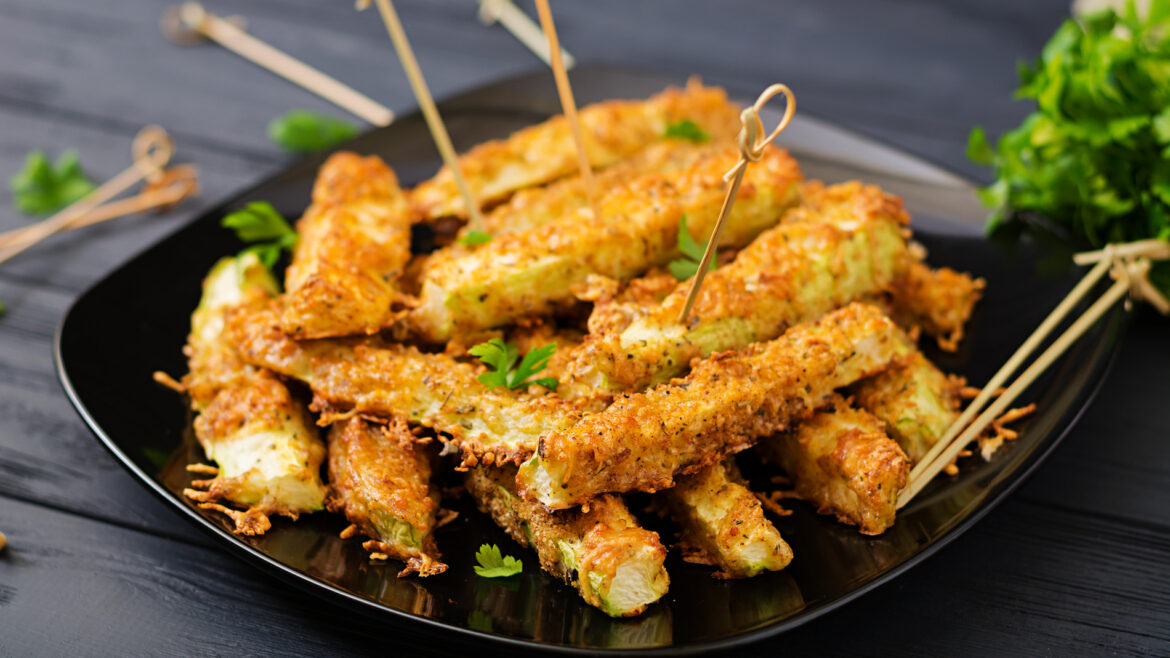 Panko-Crusted Zucchini Fries