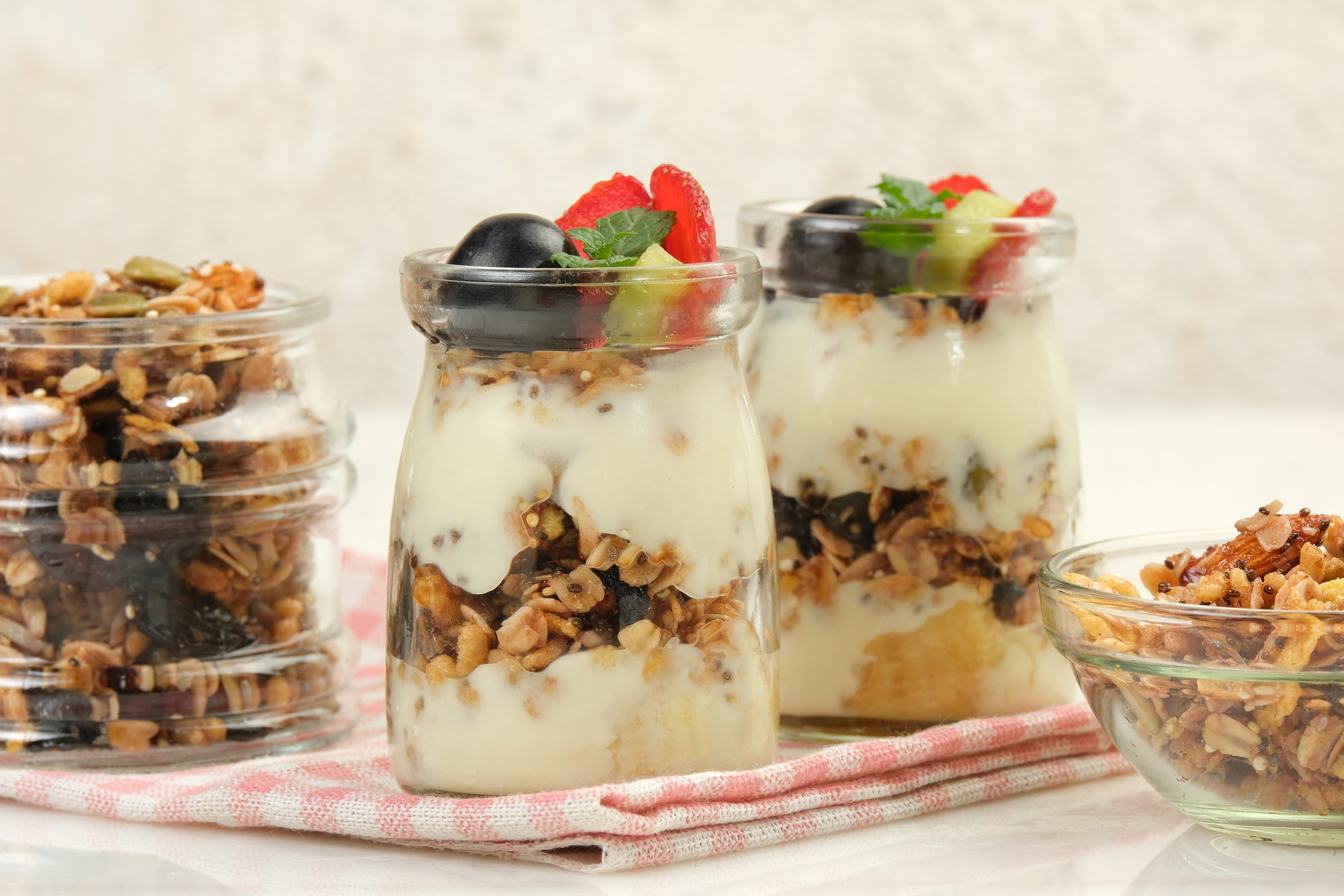 Greek Yogurt and Fruit Parfait