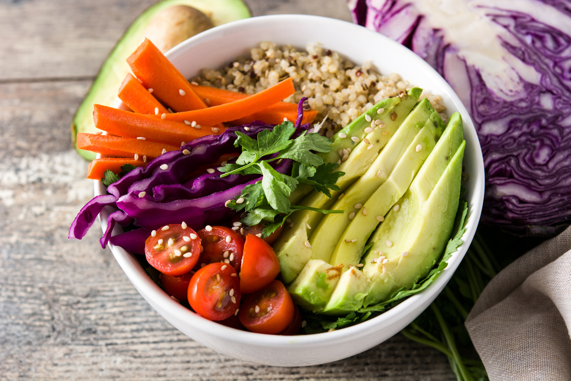 Quinoa Veggie Bowl