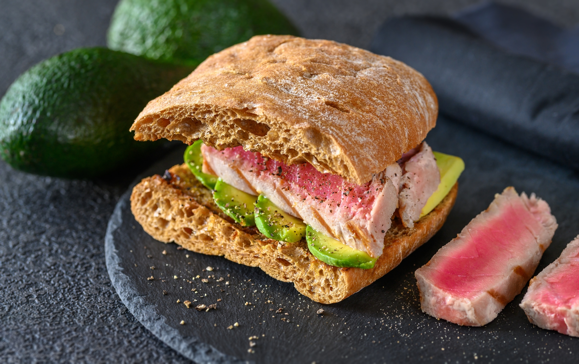 Tuna and Avocado Sandwich