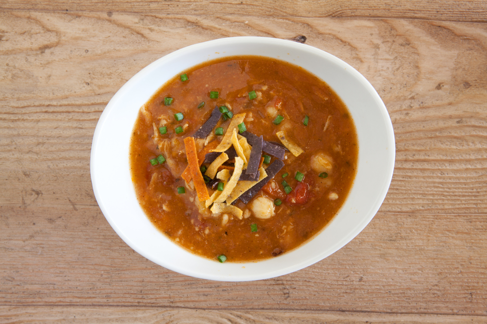 A Bowl of Comfort Creamy Tortilla Soup Without Dairy