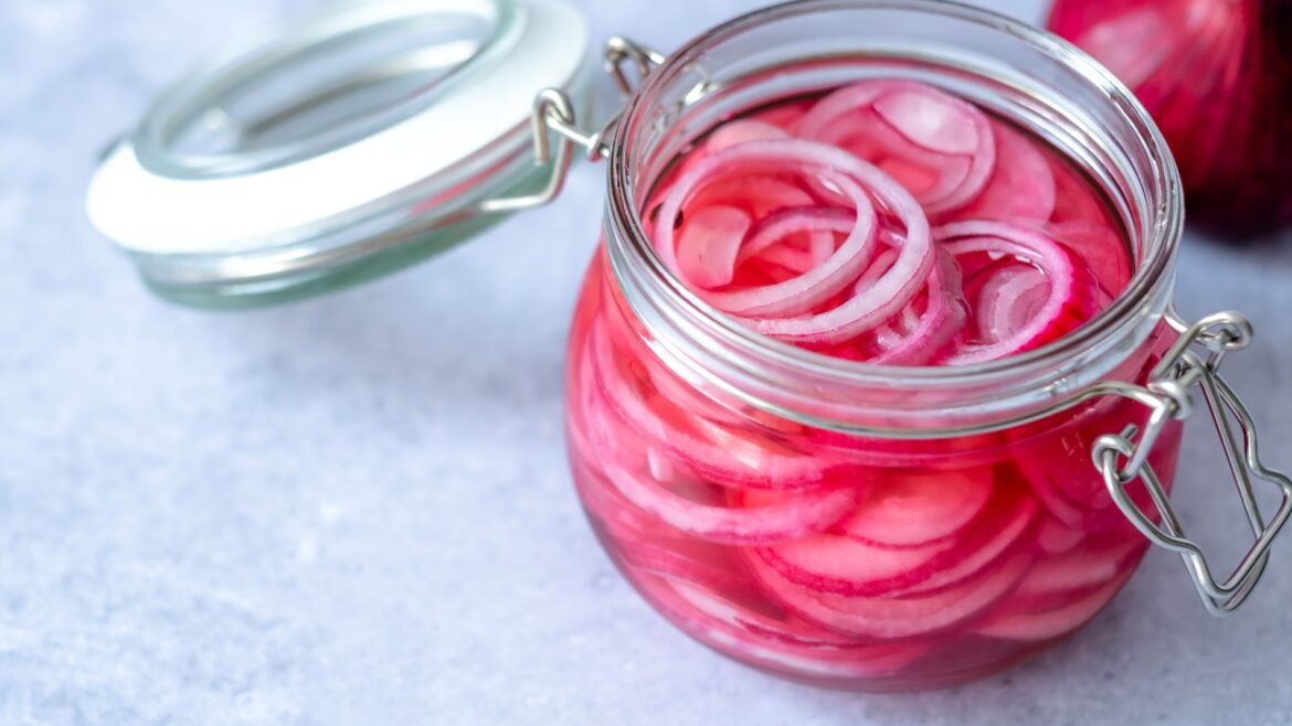 pickled onions
