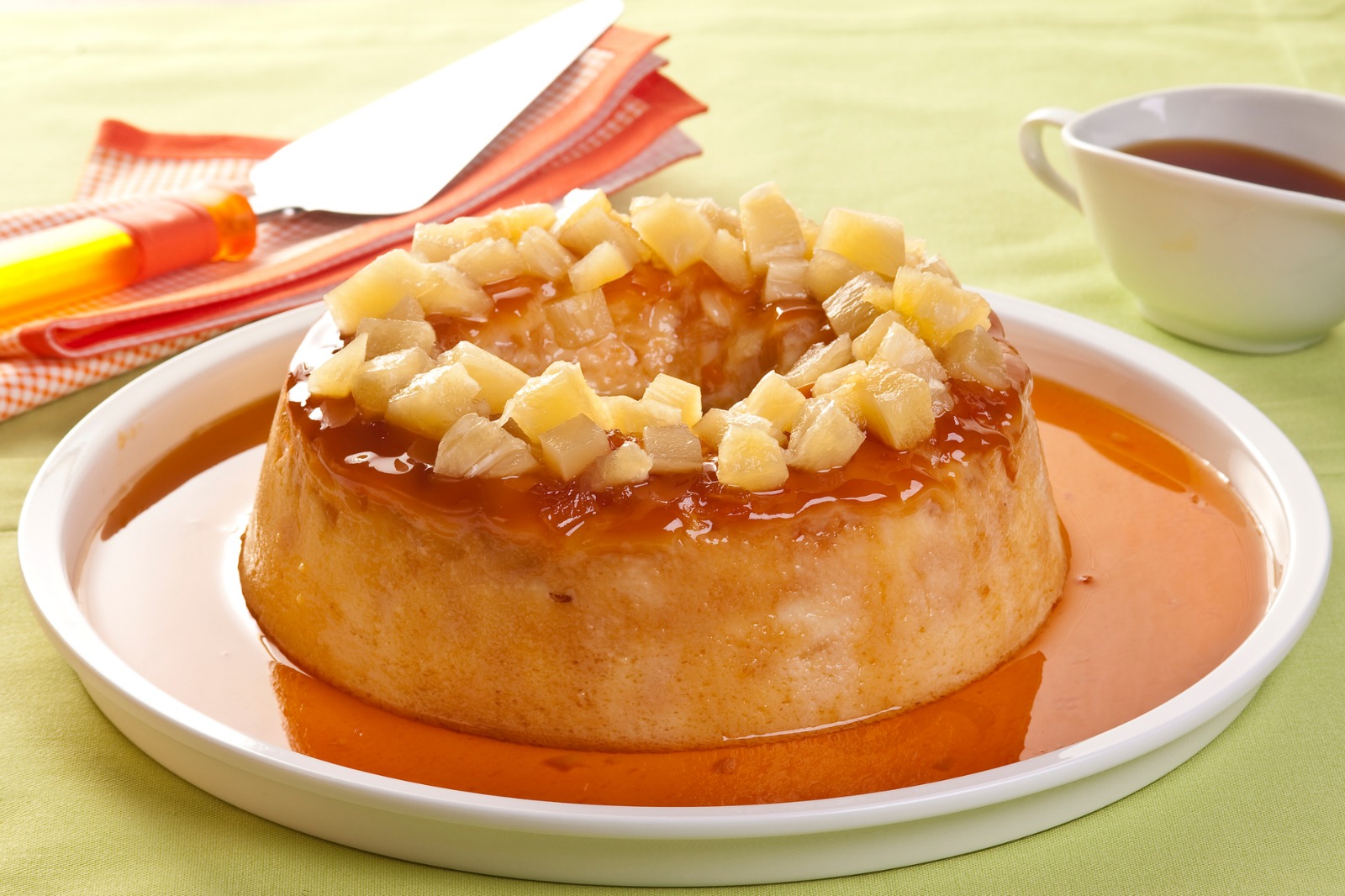 Buttercotch bread pudding