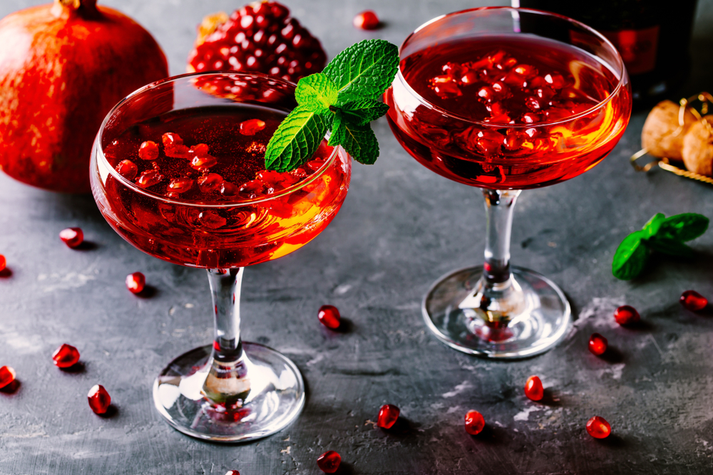 Pomegranate Prosecco Delight