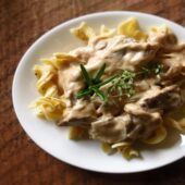 Beef Stroganoff