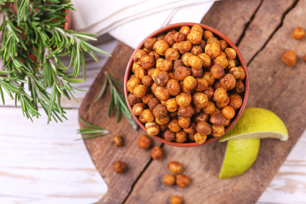 Ranch Roasted Chickpeas