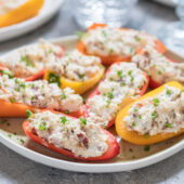 Bright Bites of Creamy Cottage Cheese Stuffed Mini Peppers