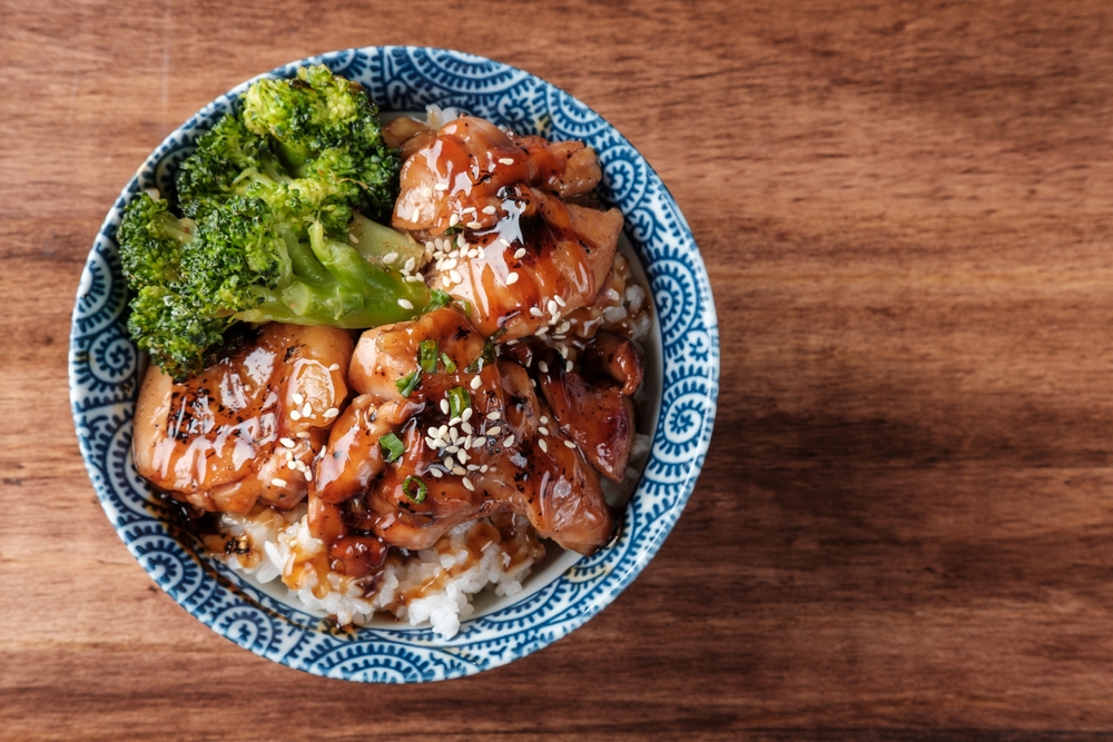 Teriyaki Chicken Skillet Casserole with Broccoli