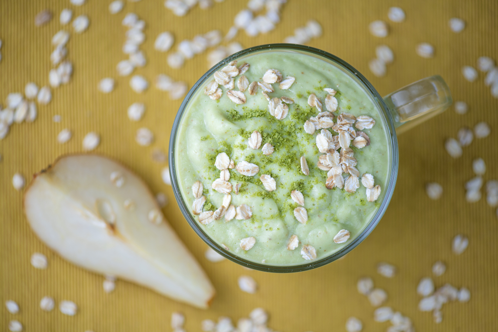Green Tea Pear Smoothie