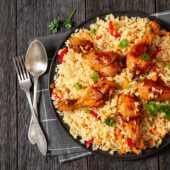 mediterranean chicken with rice
