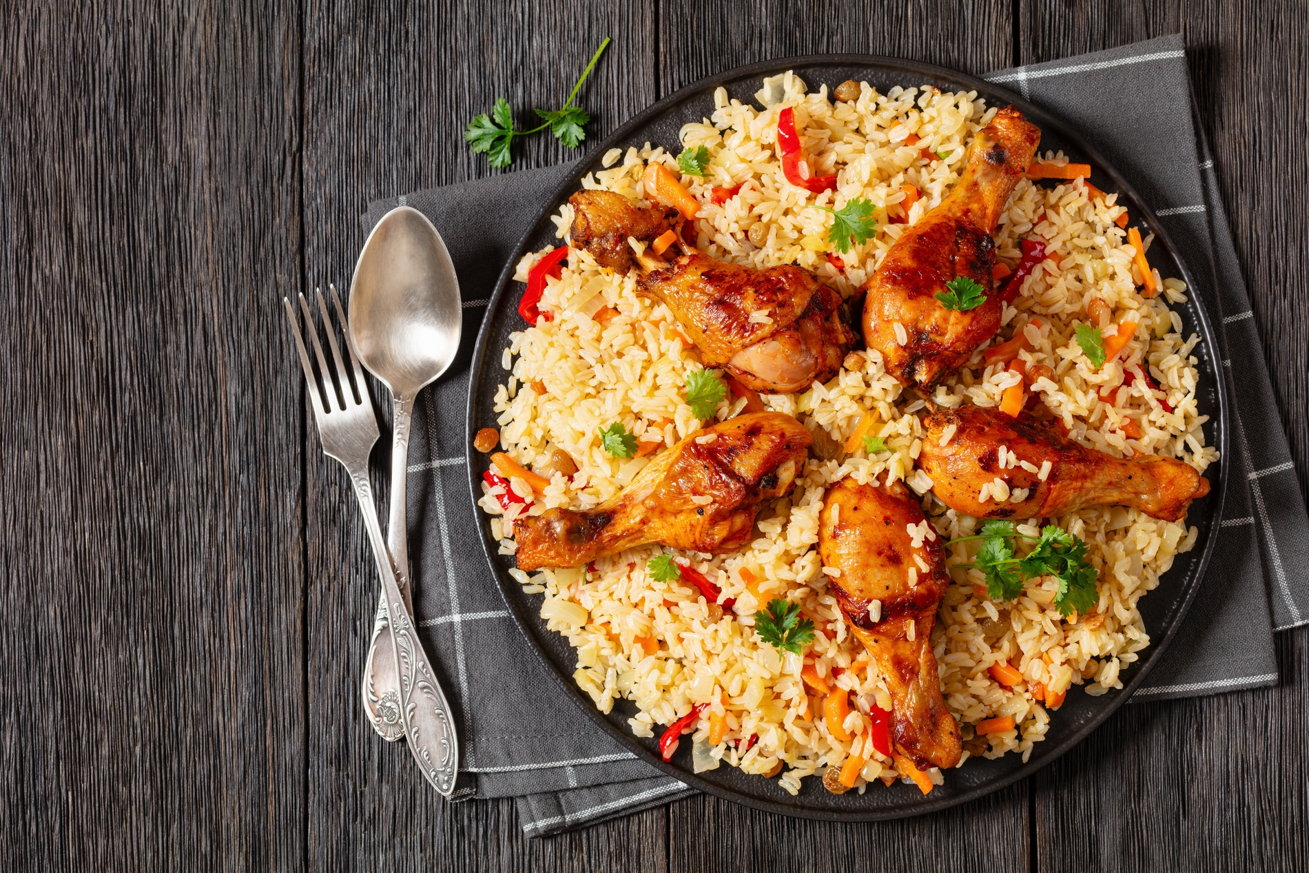 mediterranean chicken with rice
