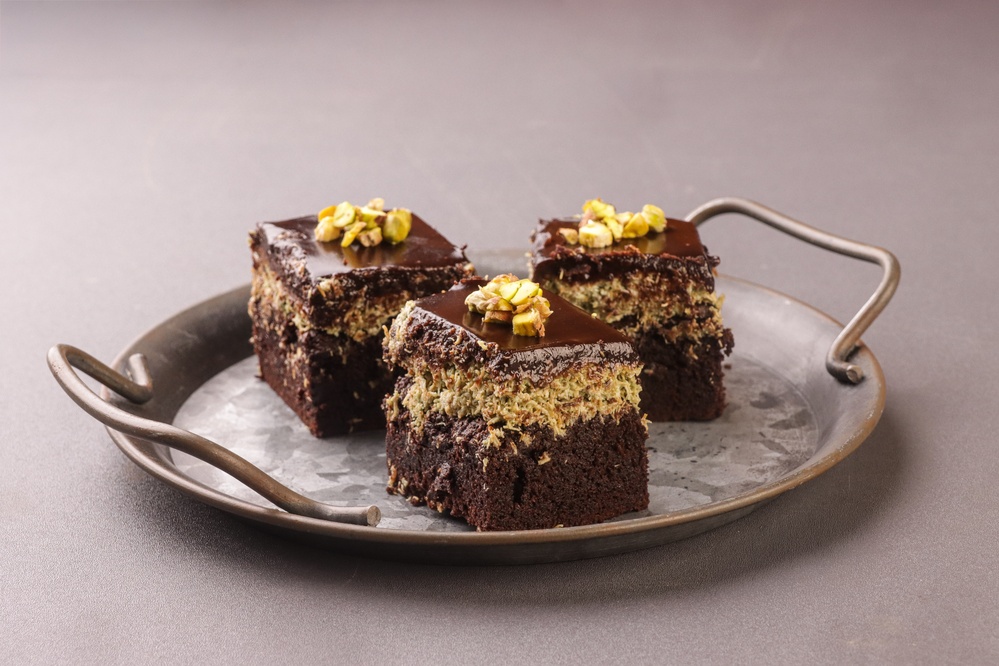 Chocolate Kunafa Brownies