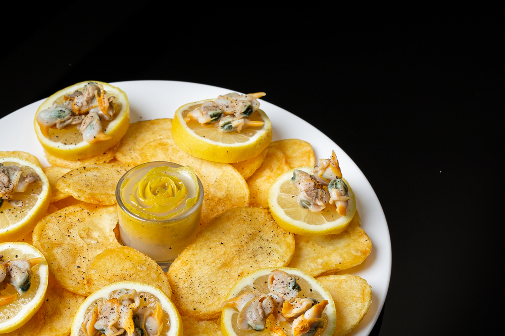 Lemon-Caper Potato Chips