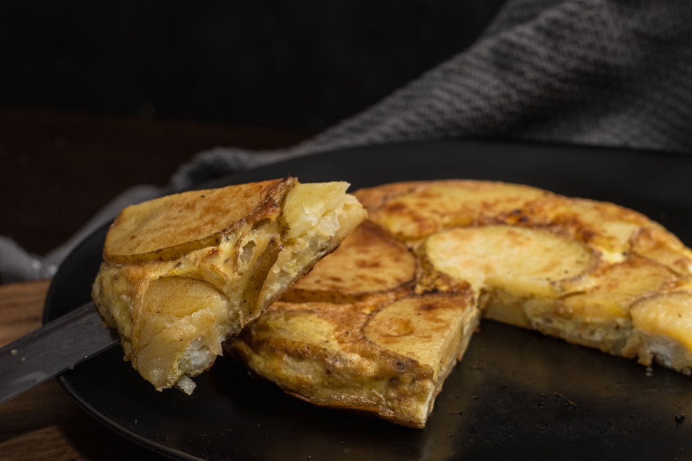 Egg and Potato Chip Tortilla