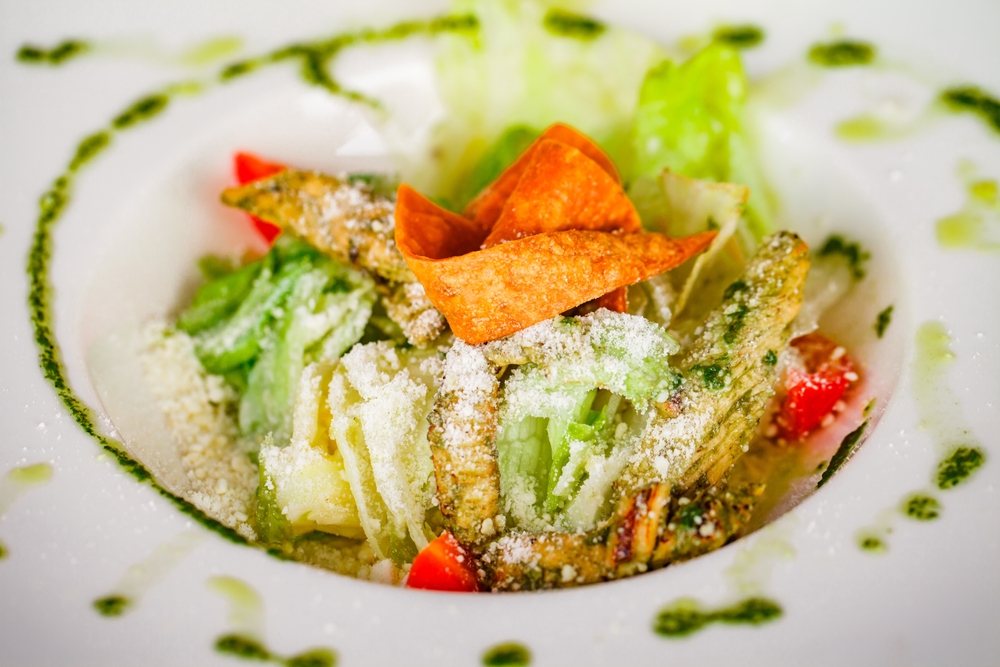 Potato Chip Chopped Caesar Salad