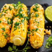 Smoky Grilled Corn with Zesty Chile Lime Butter