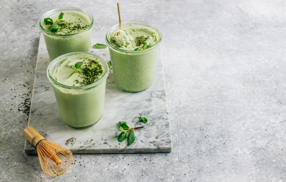 Matcha Vanilla Protein Shake