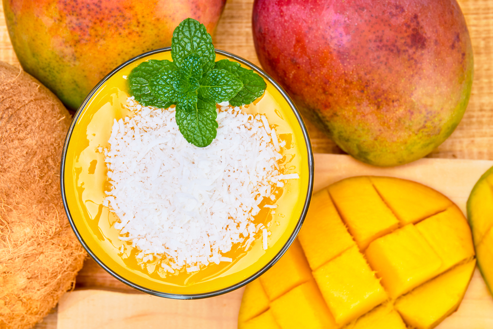 Mango Coconut Protein Shake