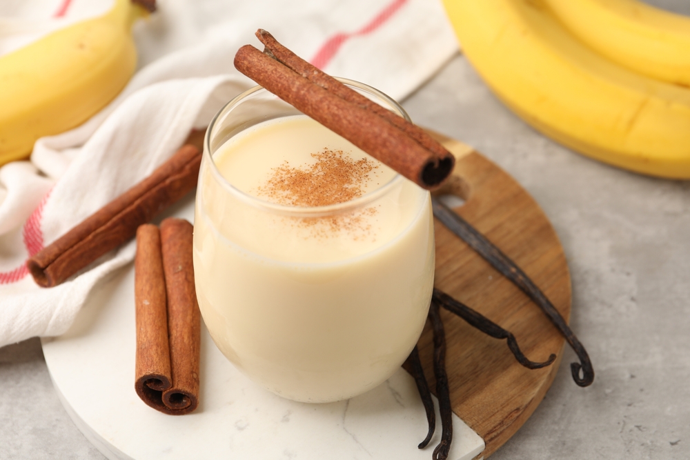 Banana Cinnamon Protein Shake
