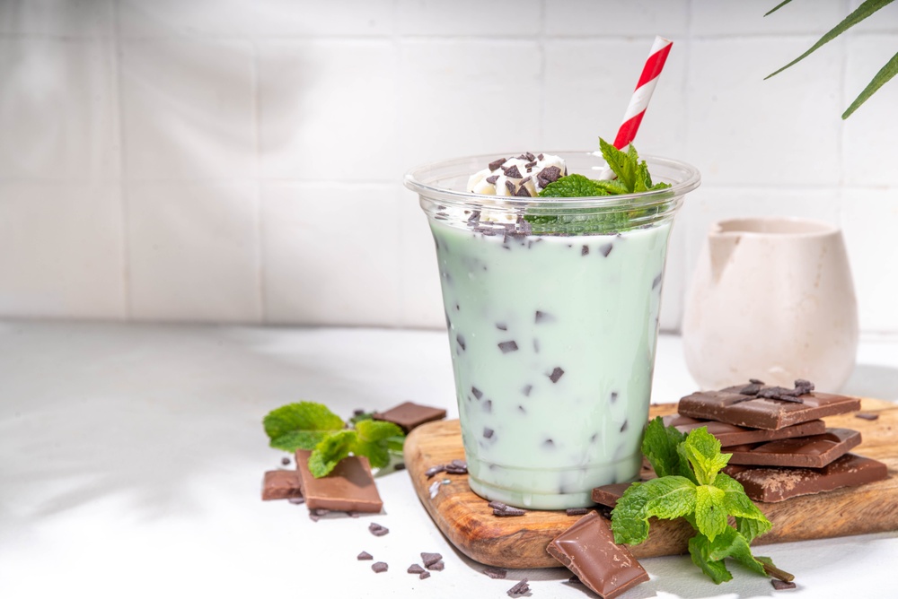 Chocolate Mint Protein Shake
