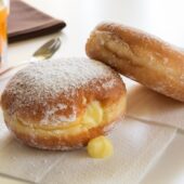 Bakery-Style Homemade Cream-Filled Doughnuts