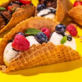 Ice Cream Taco Shells That Turn Waffle Cones Into a Nostalgic Treat