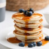 5 Minute Vegan Pancakes That Are Fluffy and Fuss Free