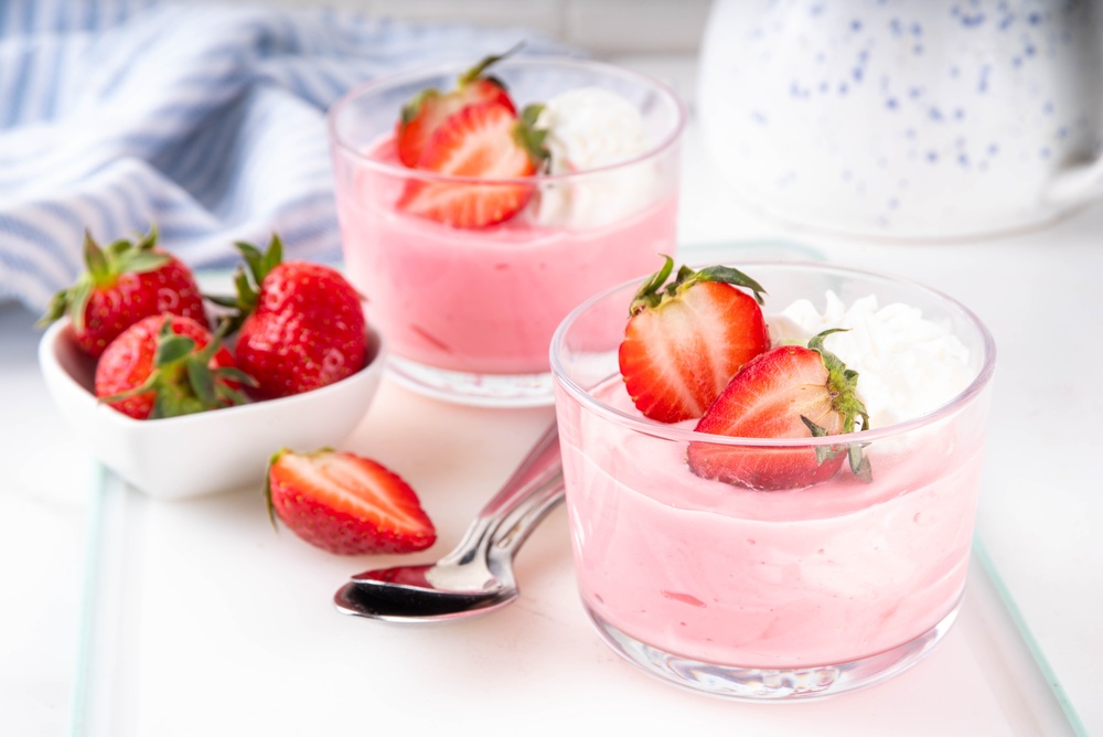 Strawberry Protein Parfait
