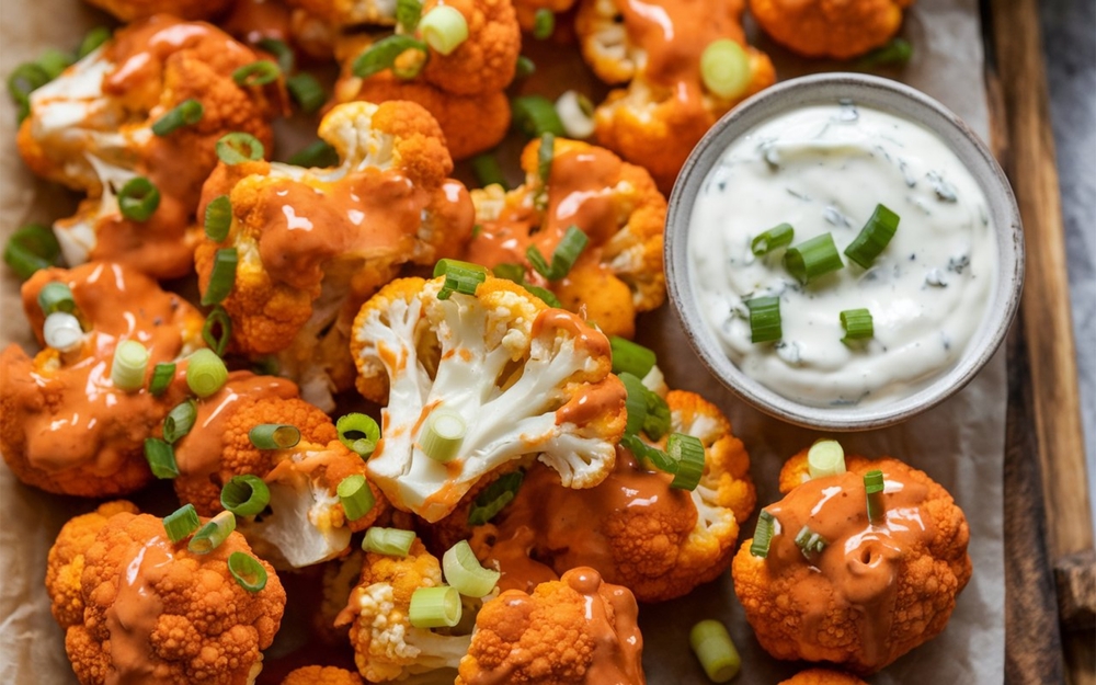 Buffalo Cauliflower Bites That Even Meat-Lovers Fight Over