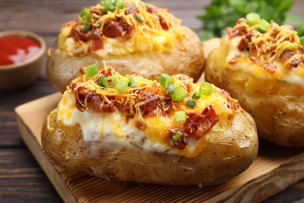 Cowboy Stuffed Baked Potatoes That Bring Big Tex-Mex Flavor