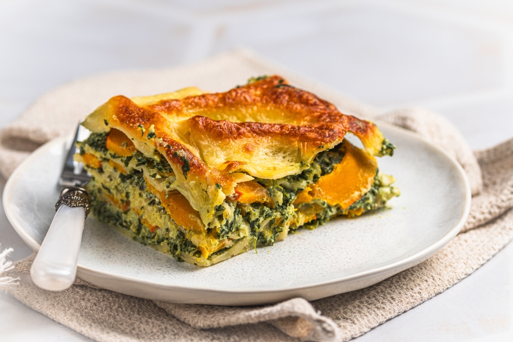 Butternut Squash Lasagna With Brown Butter Sage Béchamel
