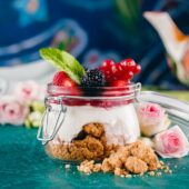 Cottage Cheese Cheesecake Cups With 15g of Protein