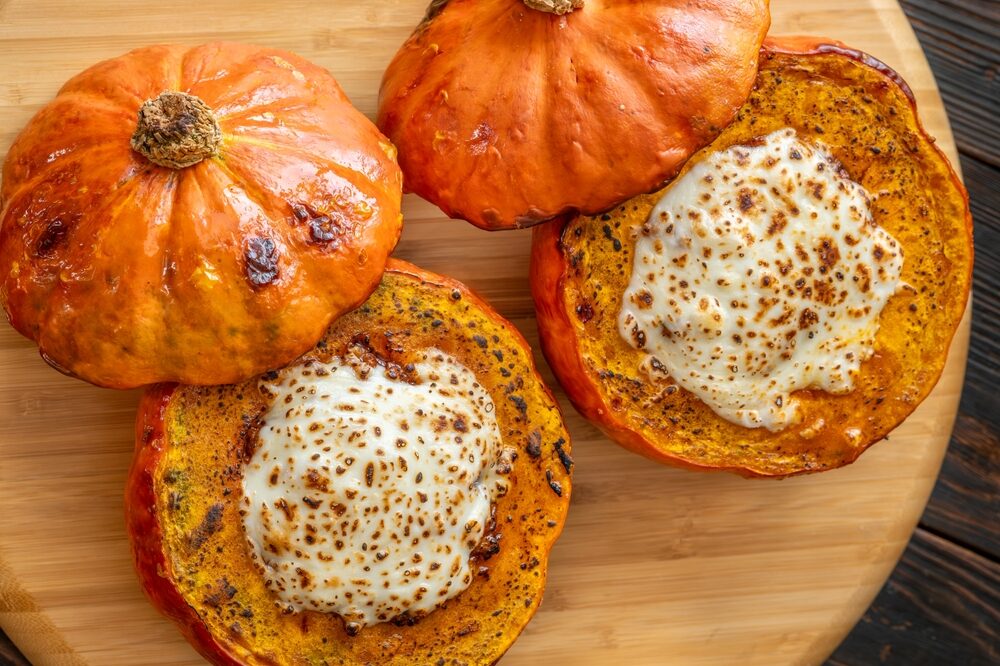 Cheesy Stuffed Pumpkin That Makes Fall Cooking Extra Cozy
